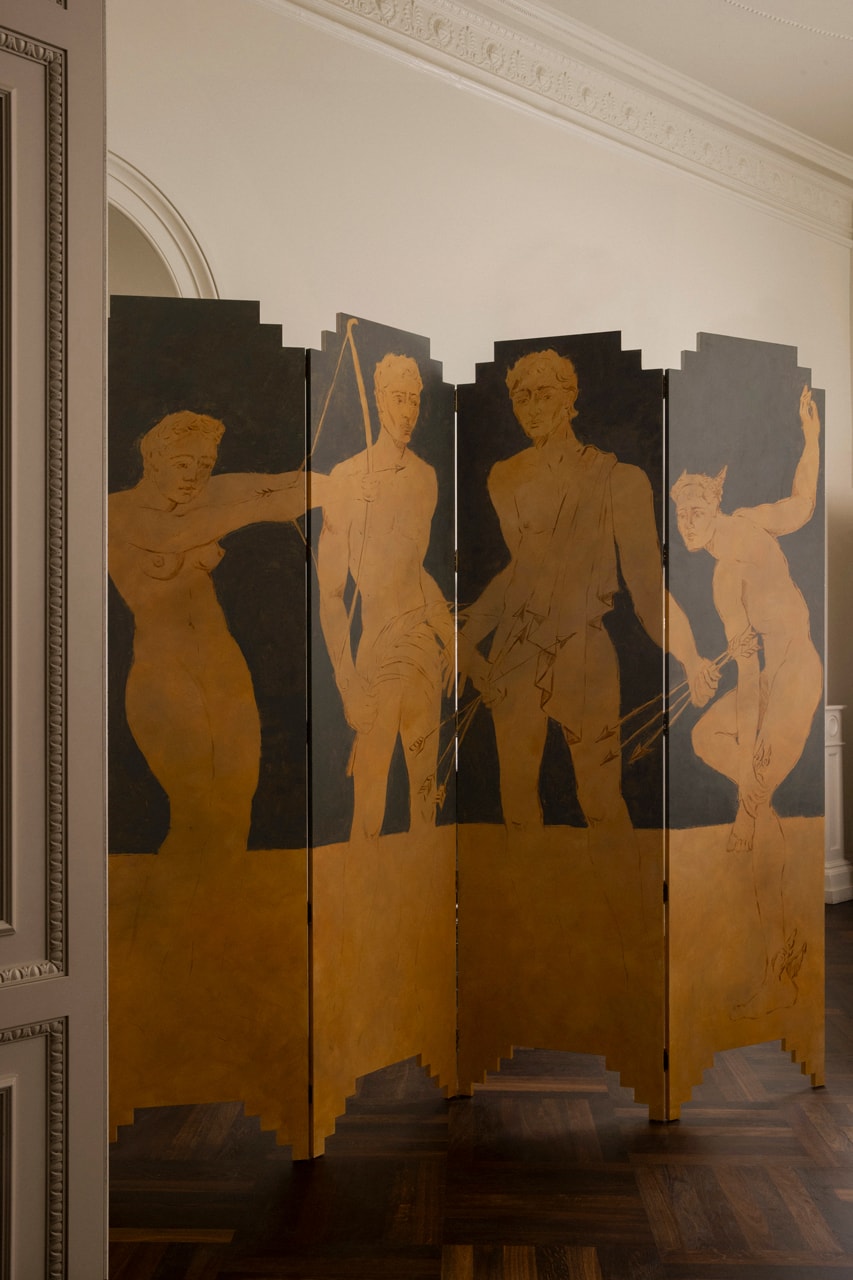 gergei erdei ancient art greco roman pompei murals view art gucci womenswear designer painter illustrator details