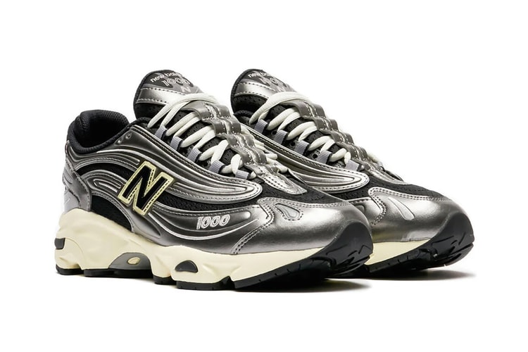 New Balance 1000 Surfaces in "Silver Metallic"