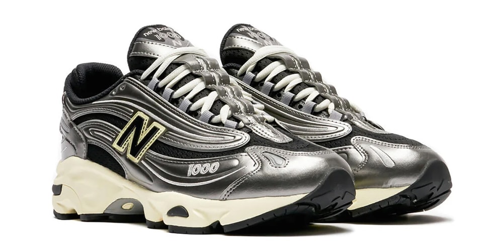 New Balance 1000 Surfaces in "Silver Metallic"