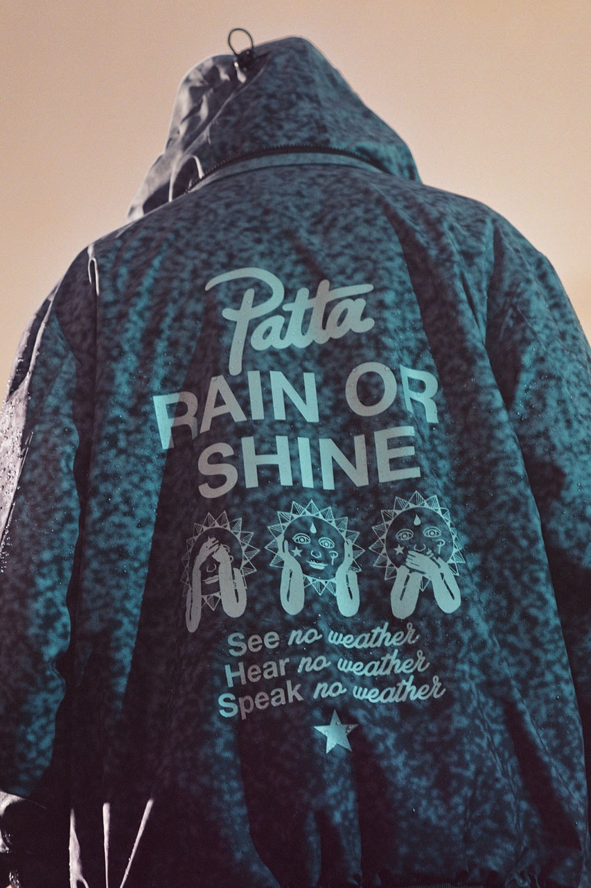 Patta x Converse's Latest Capsule Is Equipped for "Rain or Shine" weapon collab collaboration weather apparel collection release drop price link launch website store official upper colorway