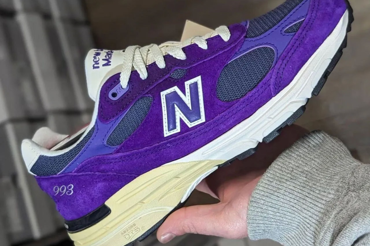 New Balance 993 MADE in USA Gets a “Chive” and “Purple Suede” Treatment Footwear