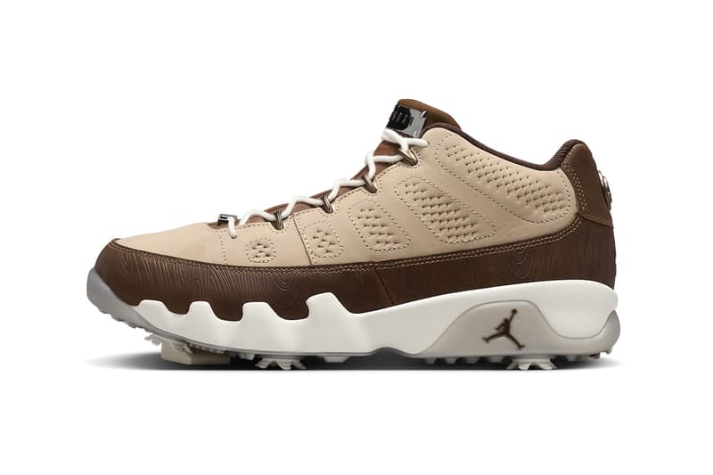The Air Jordan 9 Golf Surfaces in a "Masters" Colorway FN6929-200 Release info april 2024 jumpman jordan brand green cleats