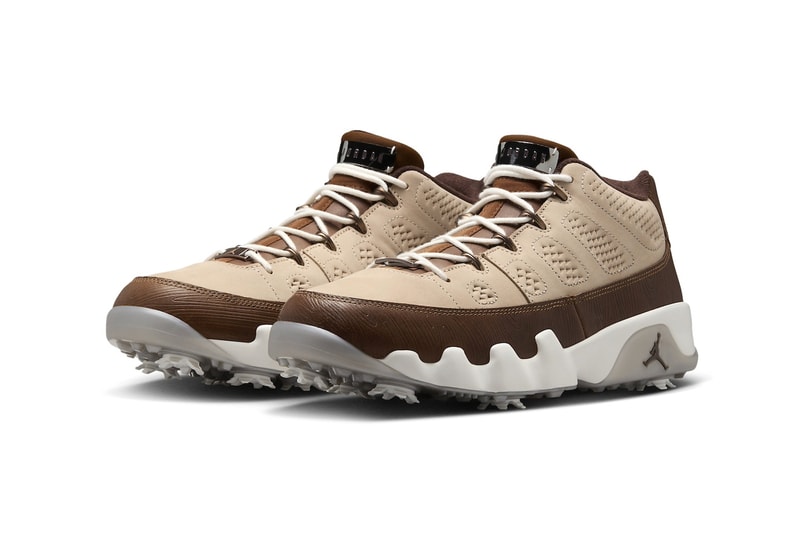 The Air Jordan 9 Golf Surfaces in a "Masters" Colorway FN6929-200 Release info april 2024 jumpman jordan brand green cleats