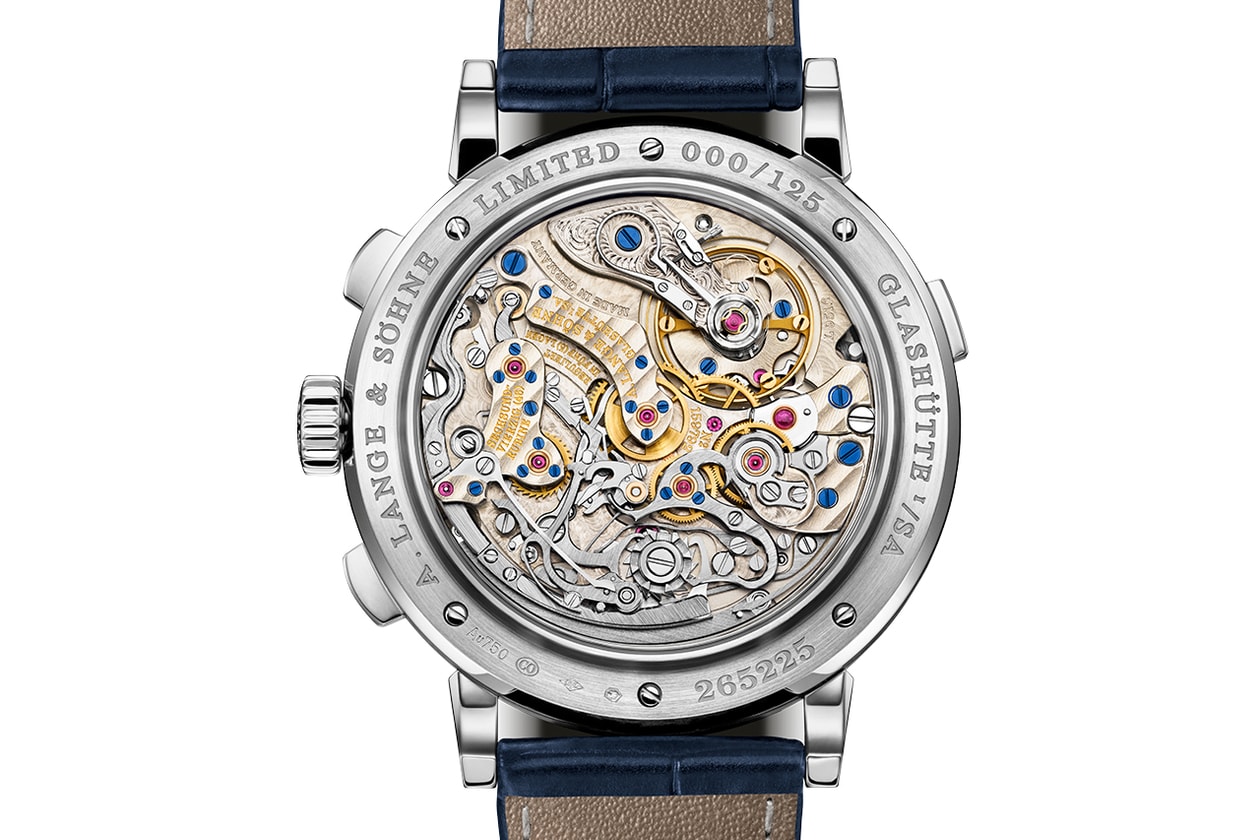 A. Lange & Sӧhne Watches & Wonders 2024 Novelties Datograph Perpetual Tourbillon Honeygold “Lumen” Datograph Up/Down Info 