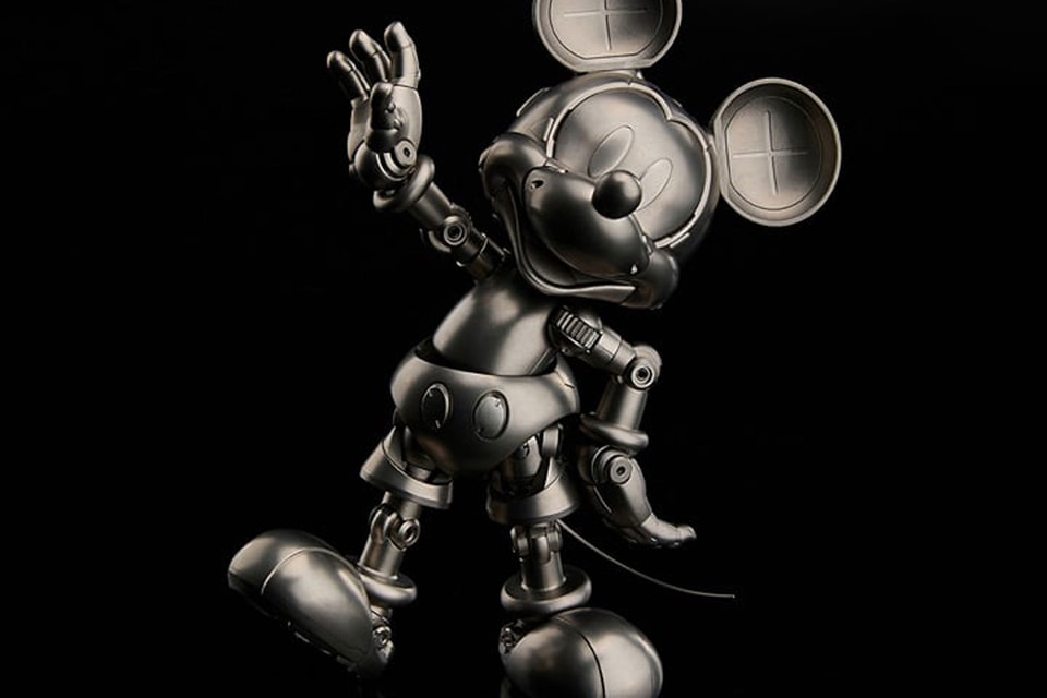 This Titanium Mickey Mouse Action Figure Costs $2,100 USD | Hypebeast 