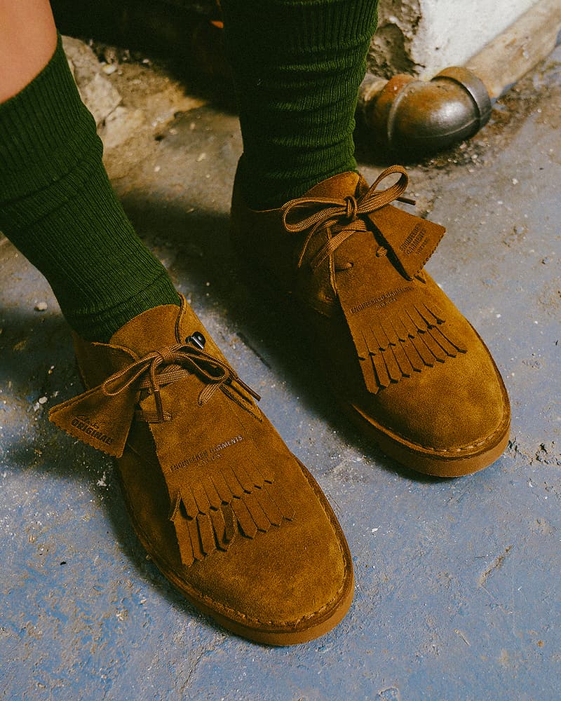 Clarks Originals and Engineered Garments Create the Desert Khan EG