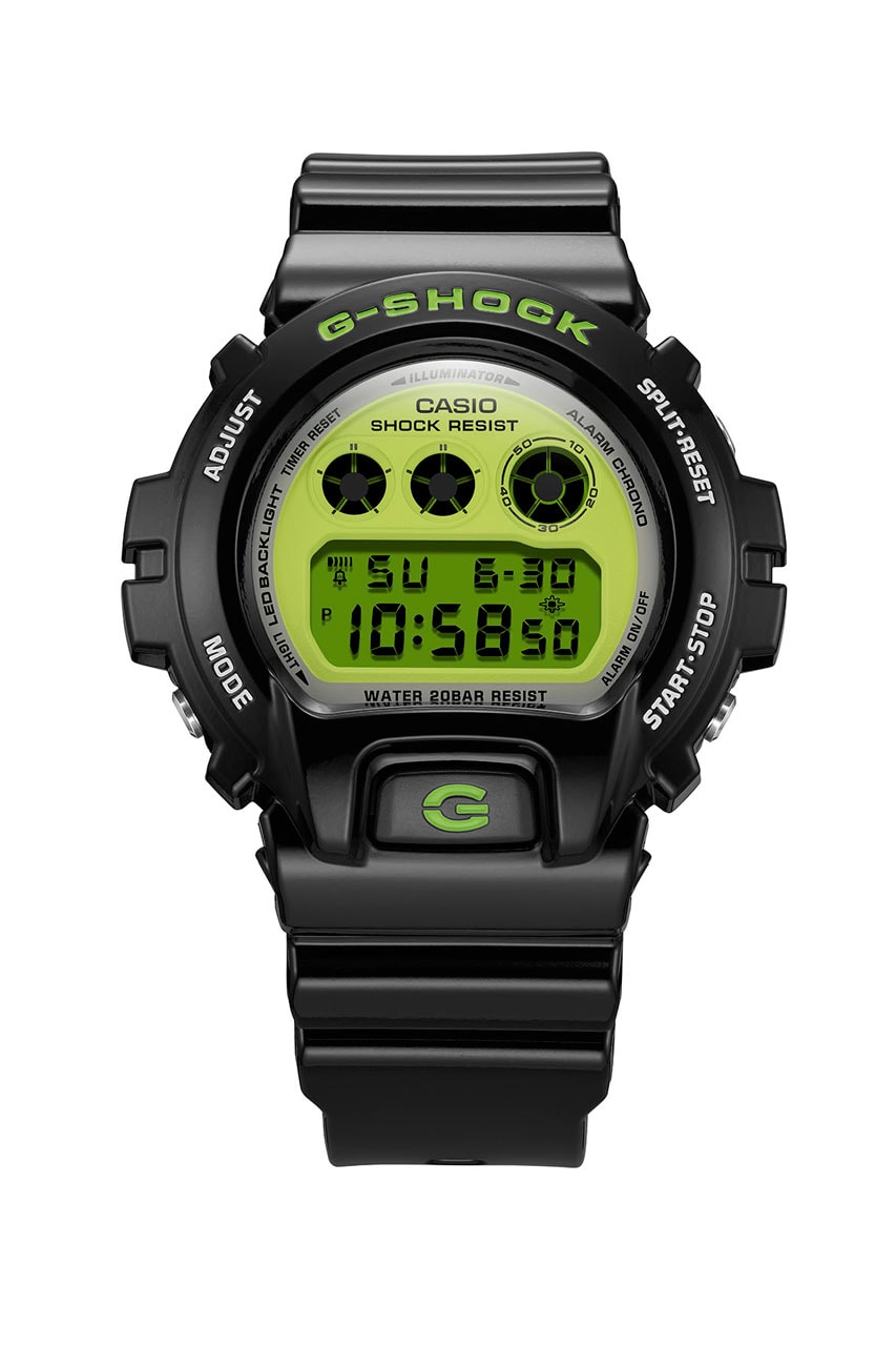 G-SHOCK Reveals Revival DW-6900 Crazy Colors Series Watches
