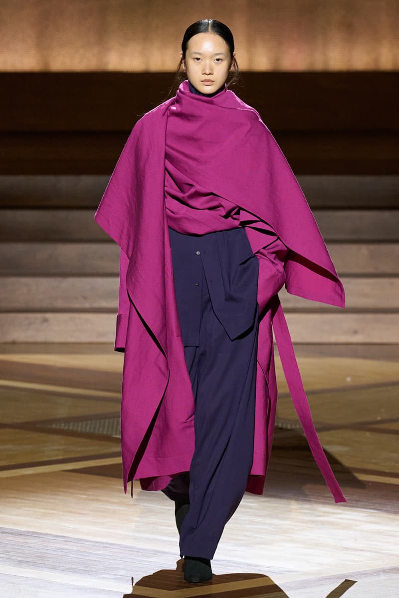 Issey Miyake FW24 Fuses Form and Function Fashion Paris Fashion Week 