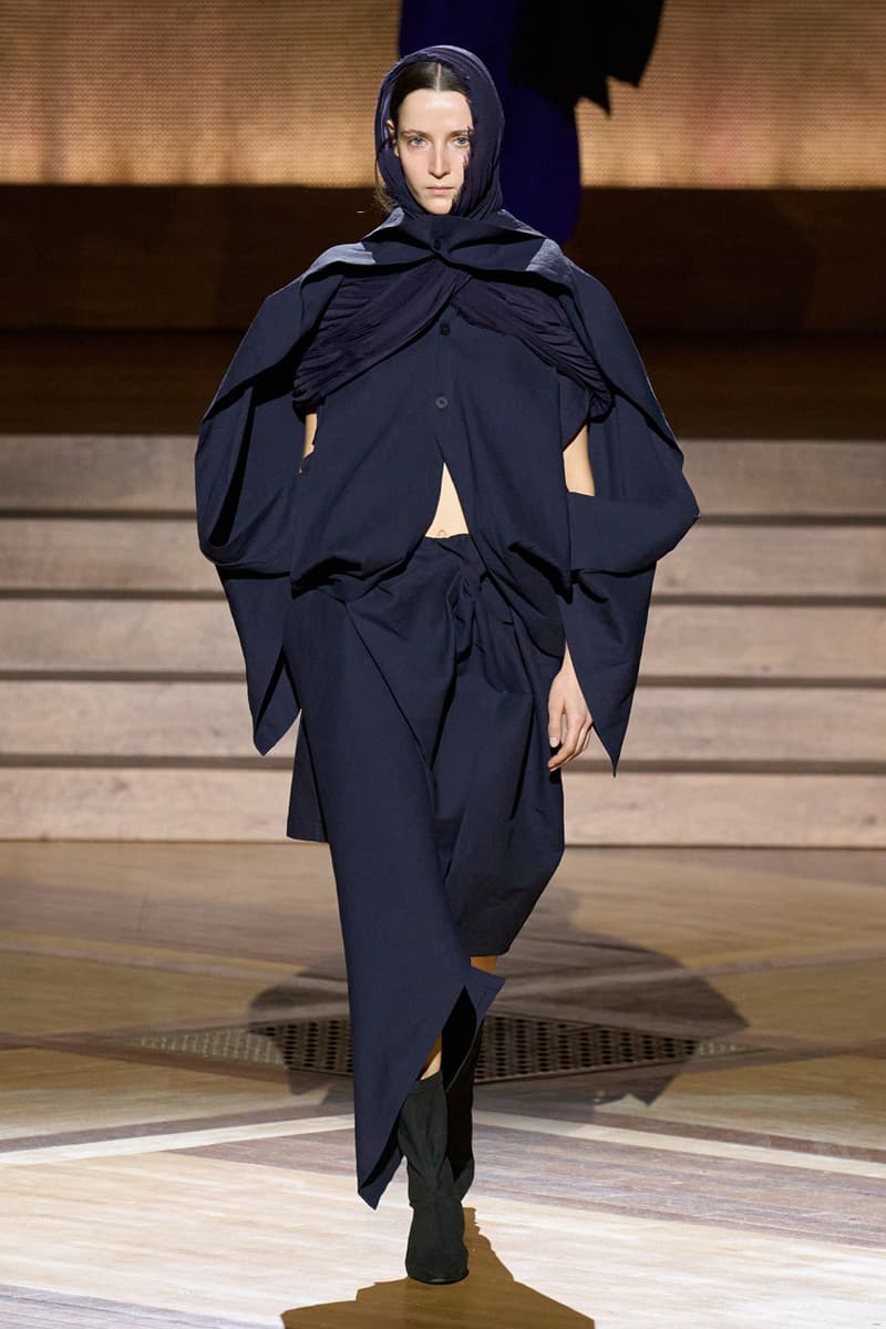 Issey Miyake FW24 Fuses Form and Function Fashion Paris Fashion Week 