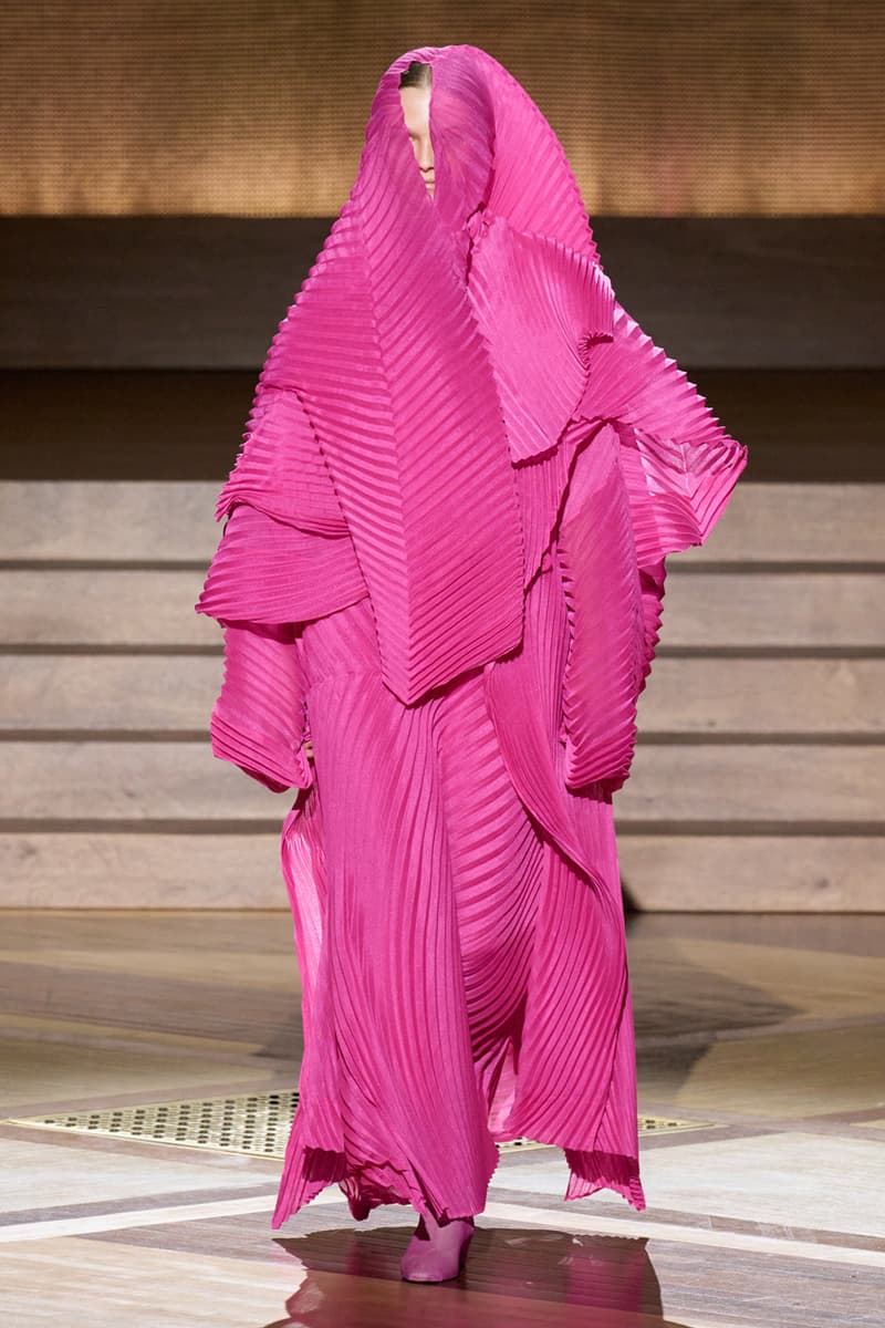 Issey Miyake FW24 Fuses Form and Function Fashion Paris Fashion Week 