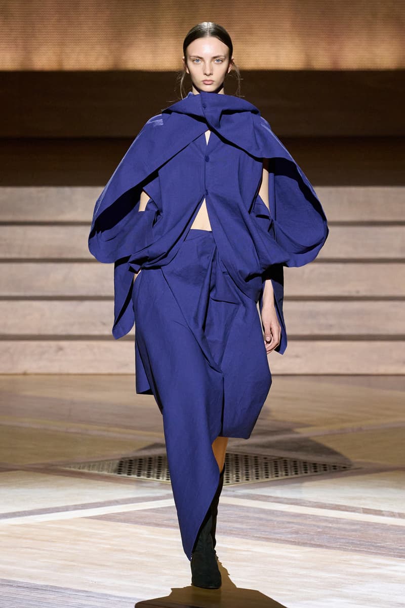 Issey Miyake FW24 Fuses Form and Function Fashion Paris Fashion Week 