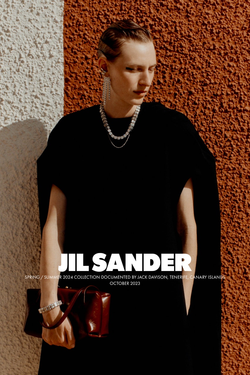 Рекламная кампания Jil Sander SS24 наполнена современной модой
