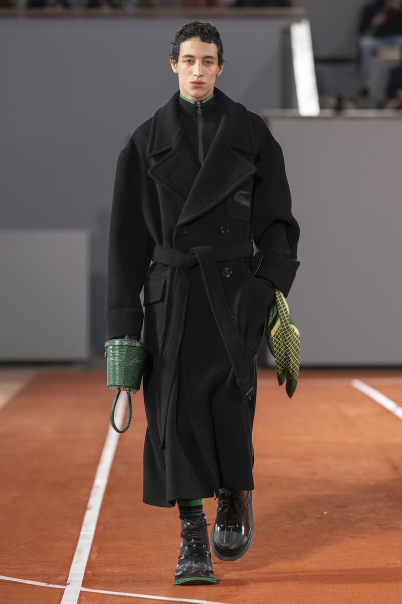 Lacoste Fall Winter 2024 Paris Fashion Week menswear womenswear runway show Pelagia Kolotouros