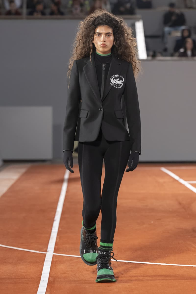 Lacoste Fall Winter 2024 Paris Fashion Week menswear womenswear runway show Pelagia Kolotouros