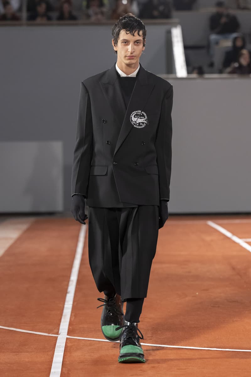 Lacoste Fall Winter 2024 Paris Fashion Week menswear womenswear runway show Pelagia Kolotouros