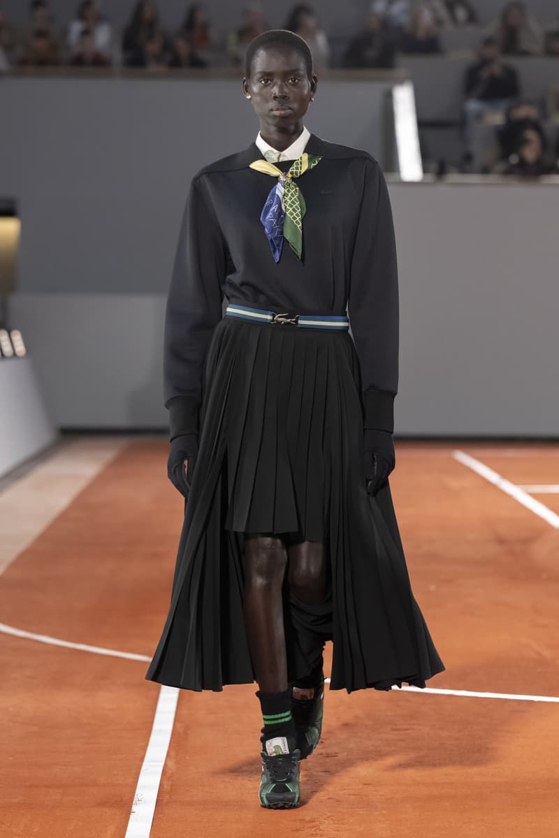 Lacoste Fall Winter 2024 Paris Fashion Week menswear womenswear runway show Pelagia Kolotouros