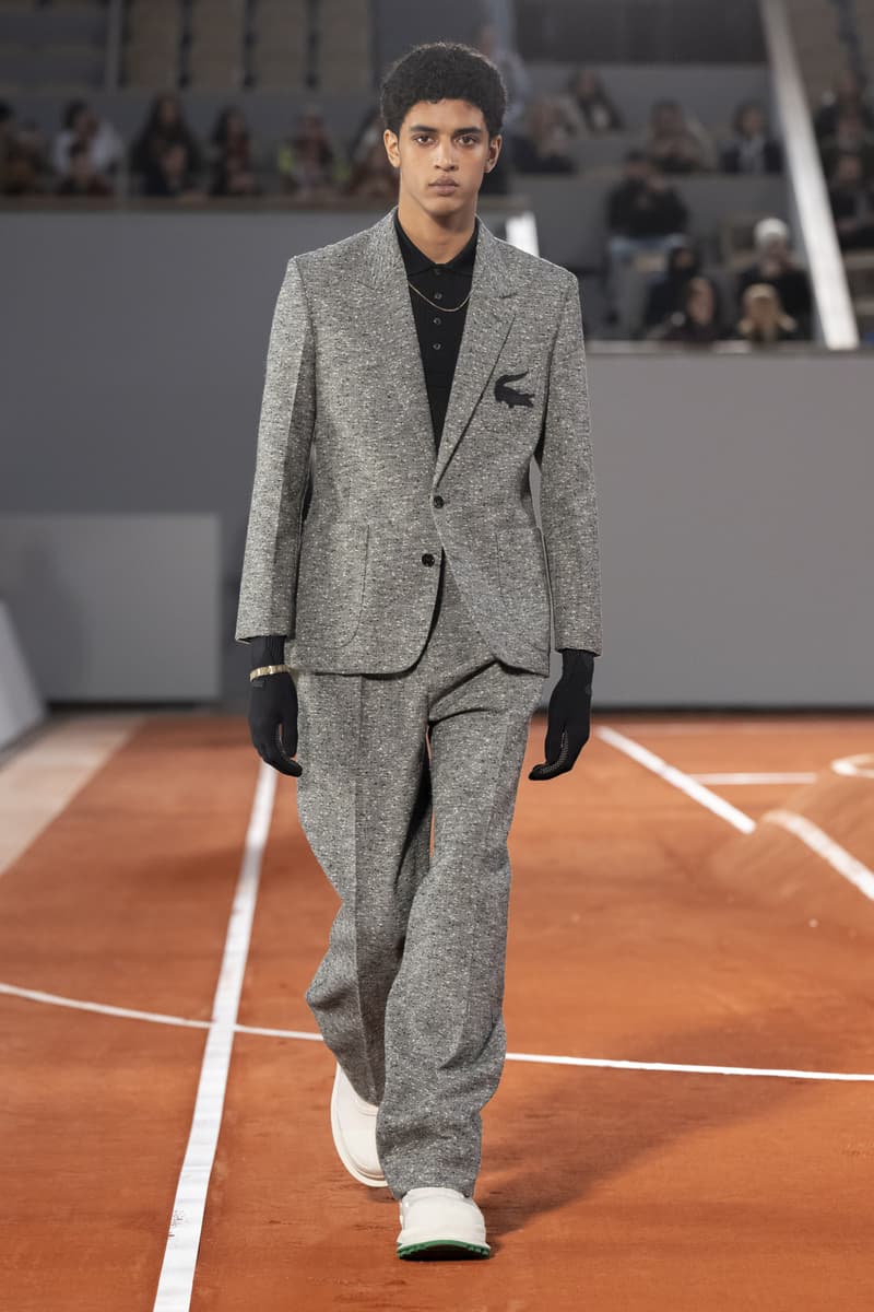 Lacoste Fall Winter 2024 Paris Fashion Week menswear womenswear runway show Pelagia Kolotouros