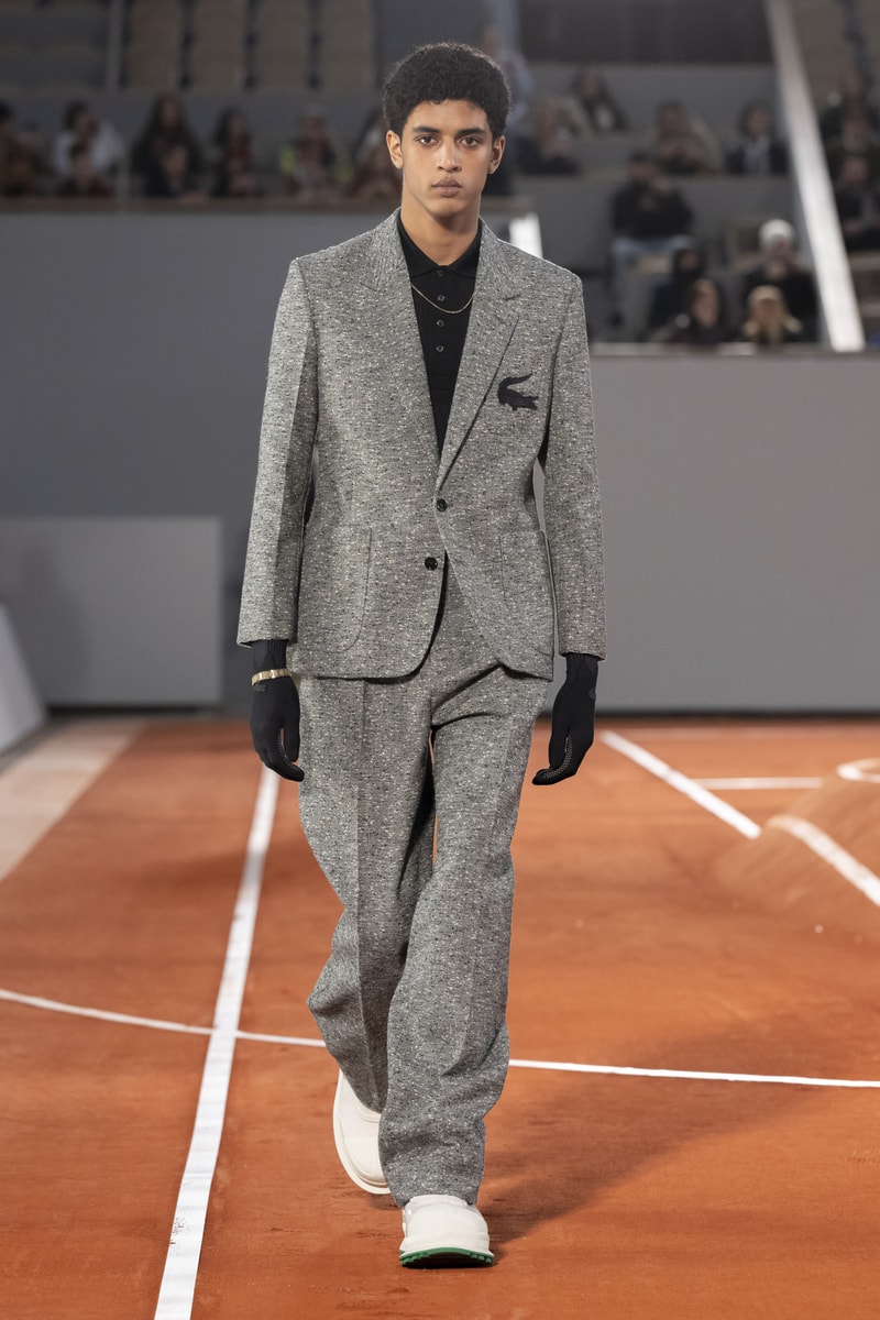 Lacoste Fall Winter 2024 Paris Fashion Week menswear womenswear runway show Pelagia Kolotouros