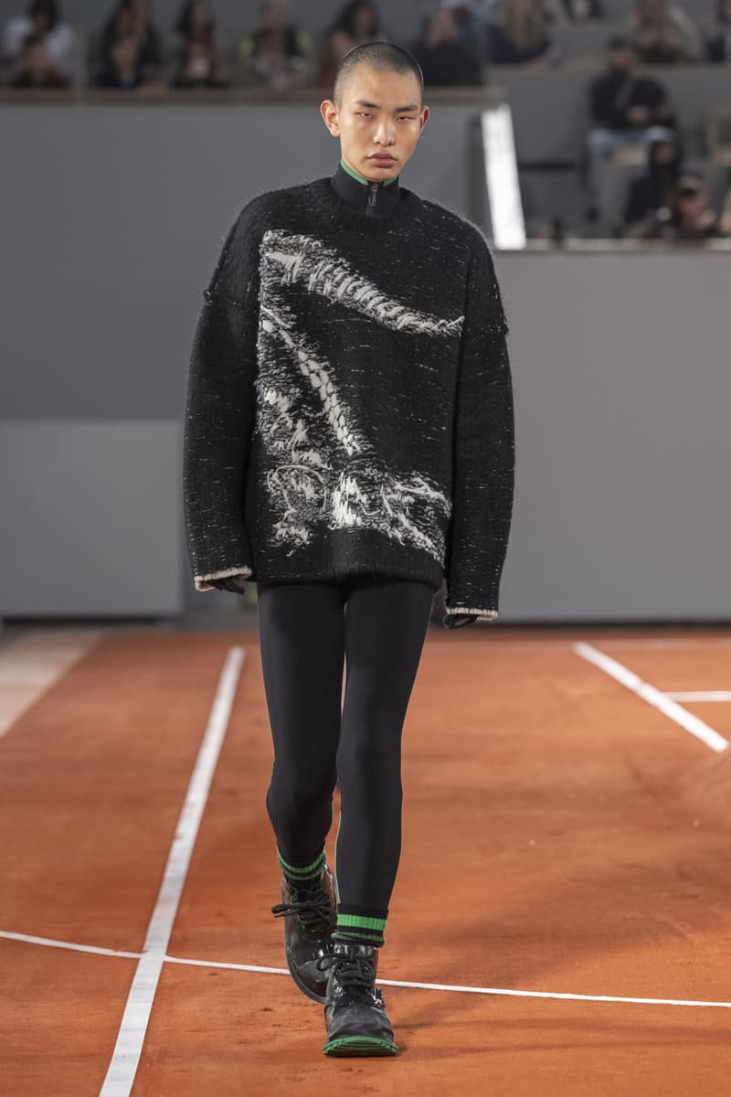 Lacoste Fall Winter 2024 Paris Fashion Week menswear womenswear runway show Pelagia Kolotouros