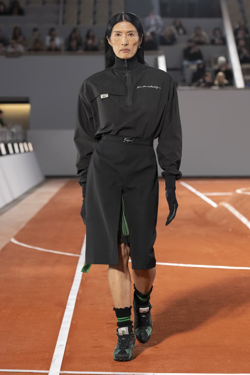 Lacoste Fall Winter 2024 Paris Fashion Week menswear womenswear runway show Pelagia Kolotouros