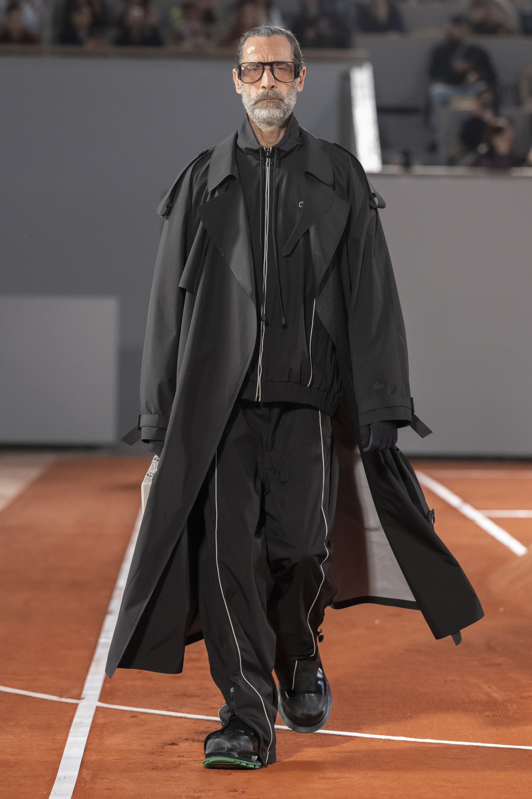 Lacoste Fall Winter 2024 Paris Fashion Week menswear womenswear runway show Pelagia Kolotouros