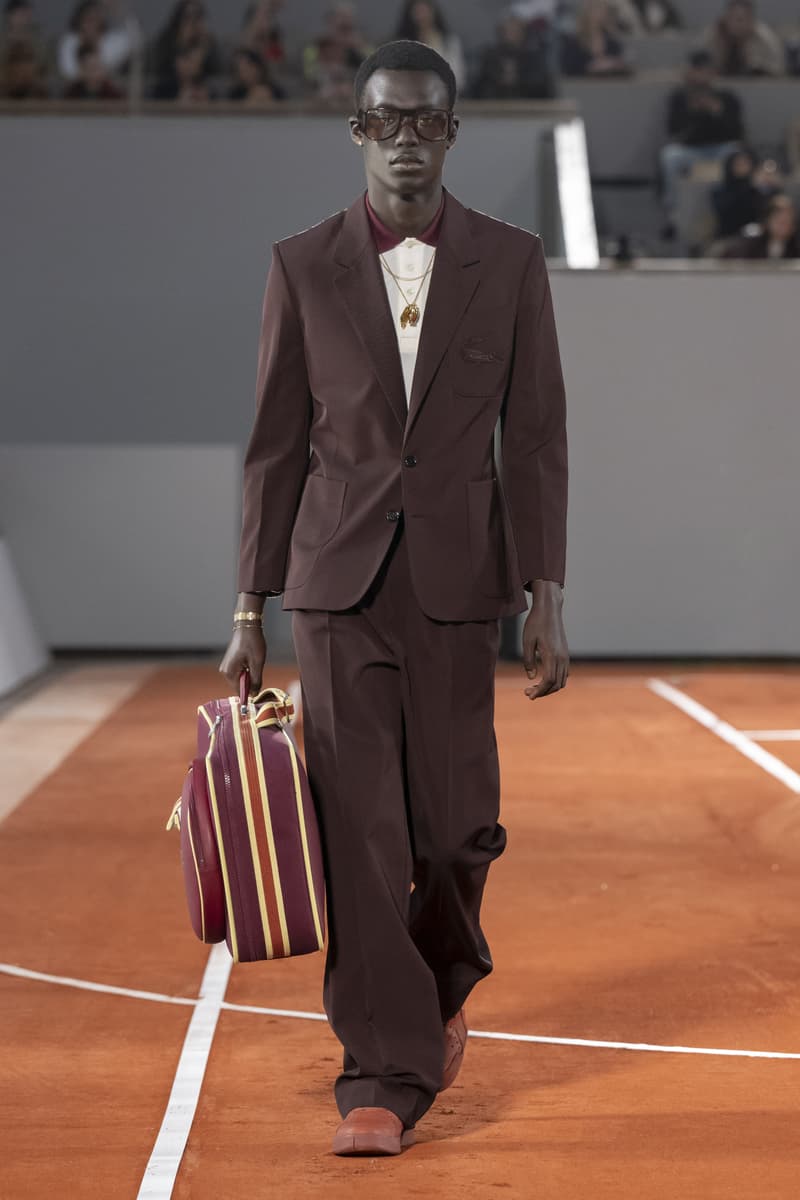 Lacoste Fall Winter 2024 Paris Fashion Week menswear womenswear runway show Pelagia Kolotouros