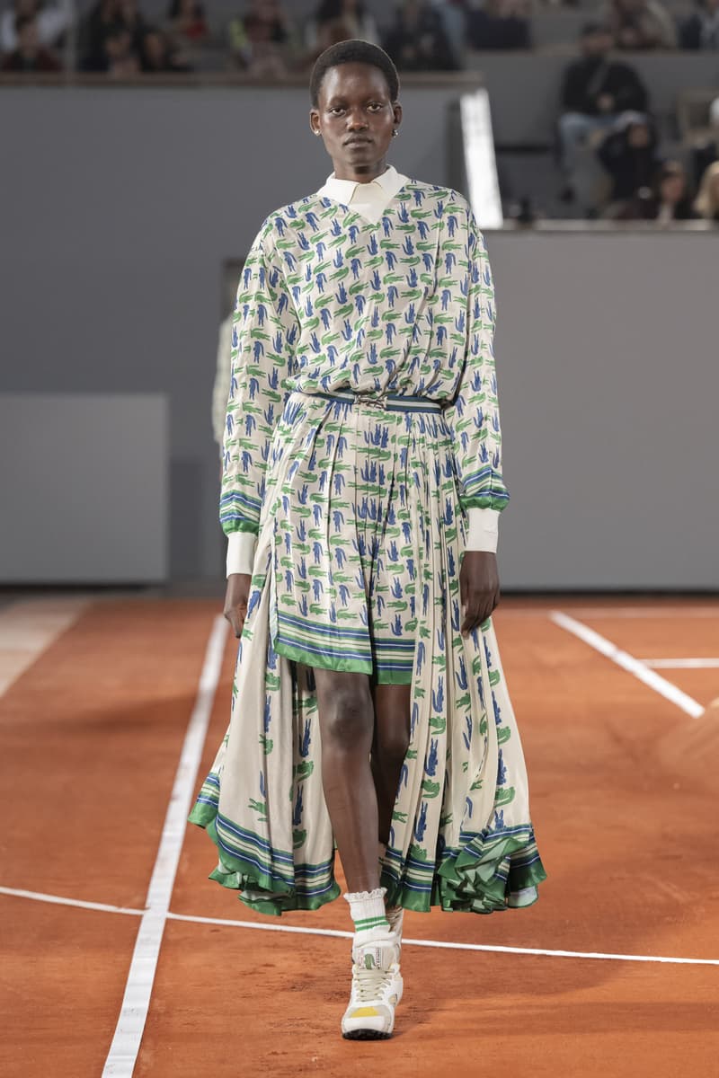 Lacoste Fall Winter 2024 Paris Fashion Week menswear womenswear runway show Pelagia Kolotouros