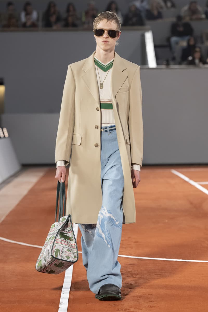 Lacoste Fall Winter 2024 Paris Fashion Week menswear womenswear runway show Pelagia Kolotouros