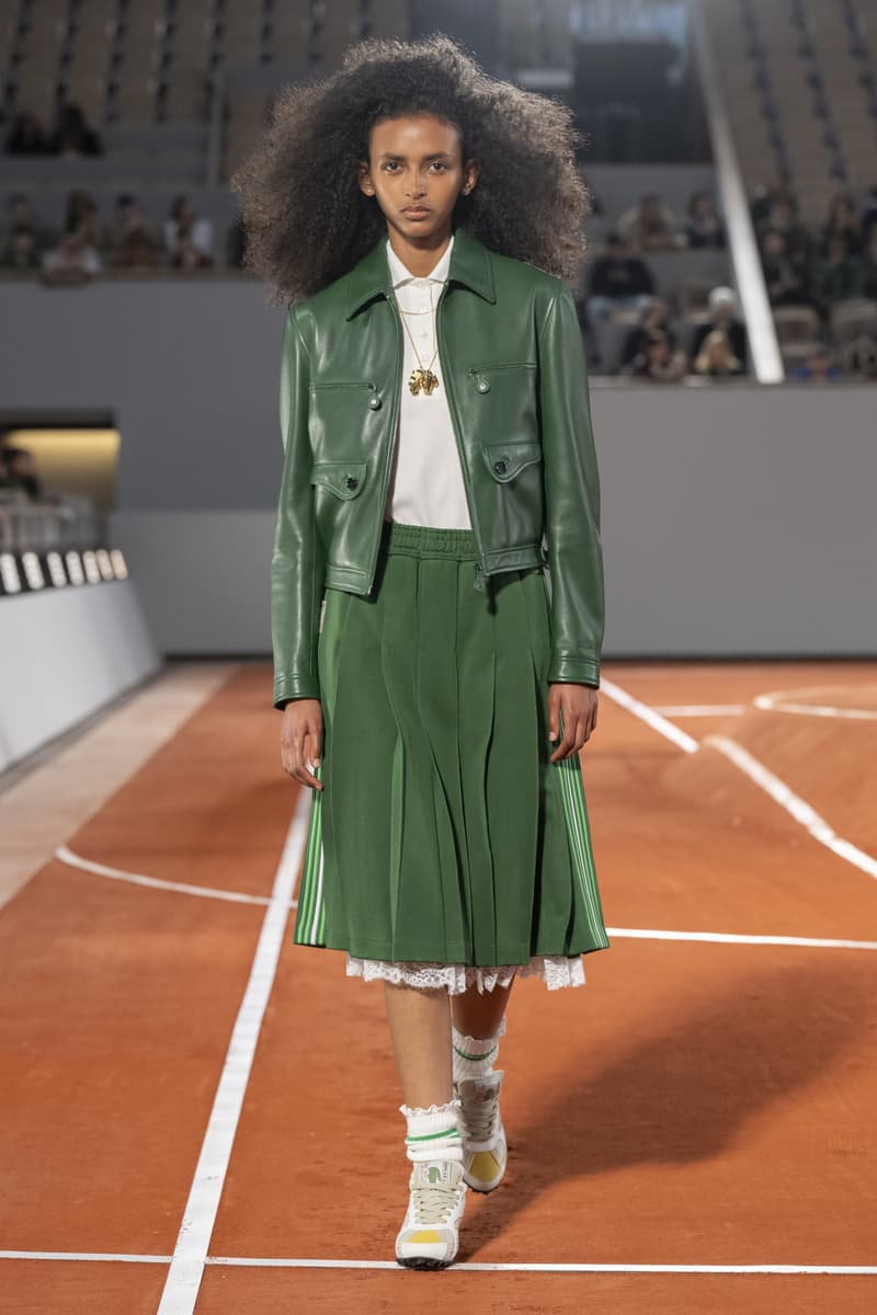 Lacoste Fall Winter 2024 Paris Fashion Week menswear womenswear runway show Pelagia Kolotouros