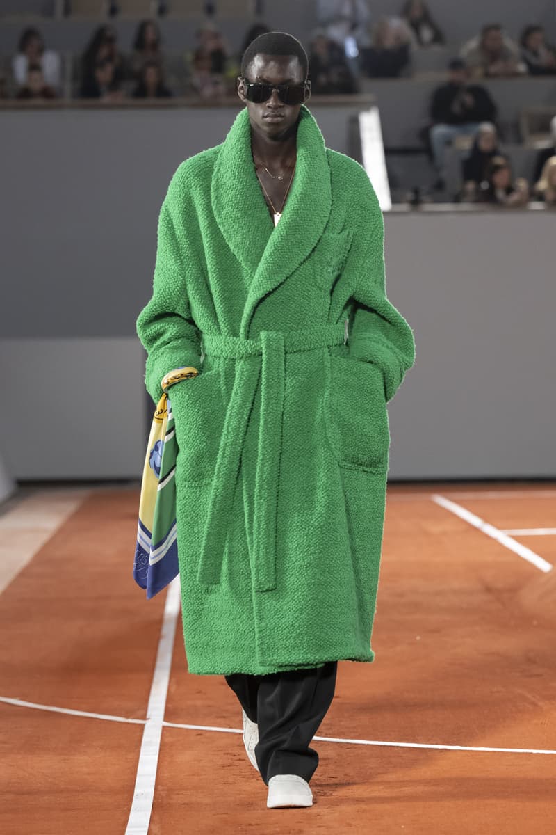 Lacoste Fall Winter 2024 Paris Fashion Week menswear womenswear runway show Pelagia Kolotouros