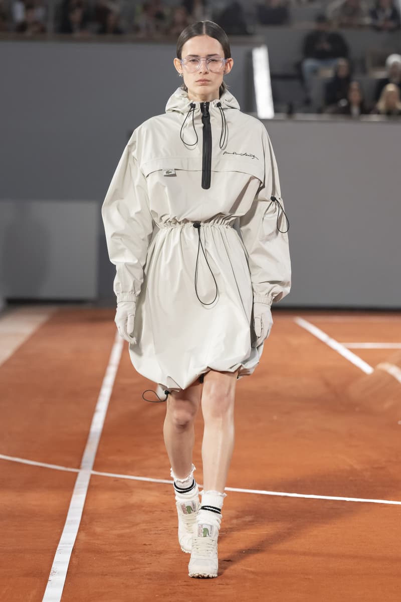 Lacoste Fall Winter 2024 Paris Fashion Week menswear womenswear runway show Pelagia Kolotouros