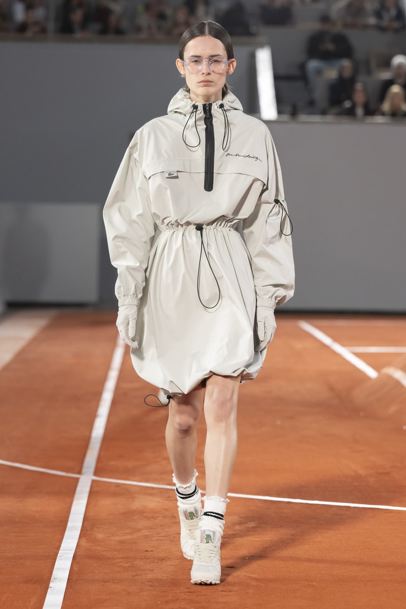 Lacoste Fall Winter 2024 Paris Fashion Week menswear womenswear runway show Pelagia Kolotouros