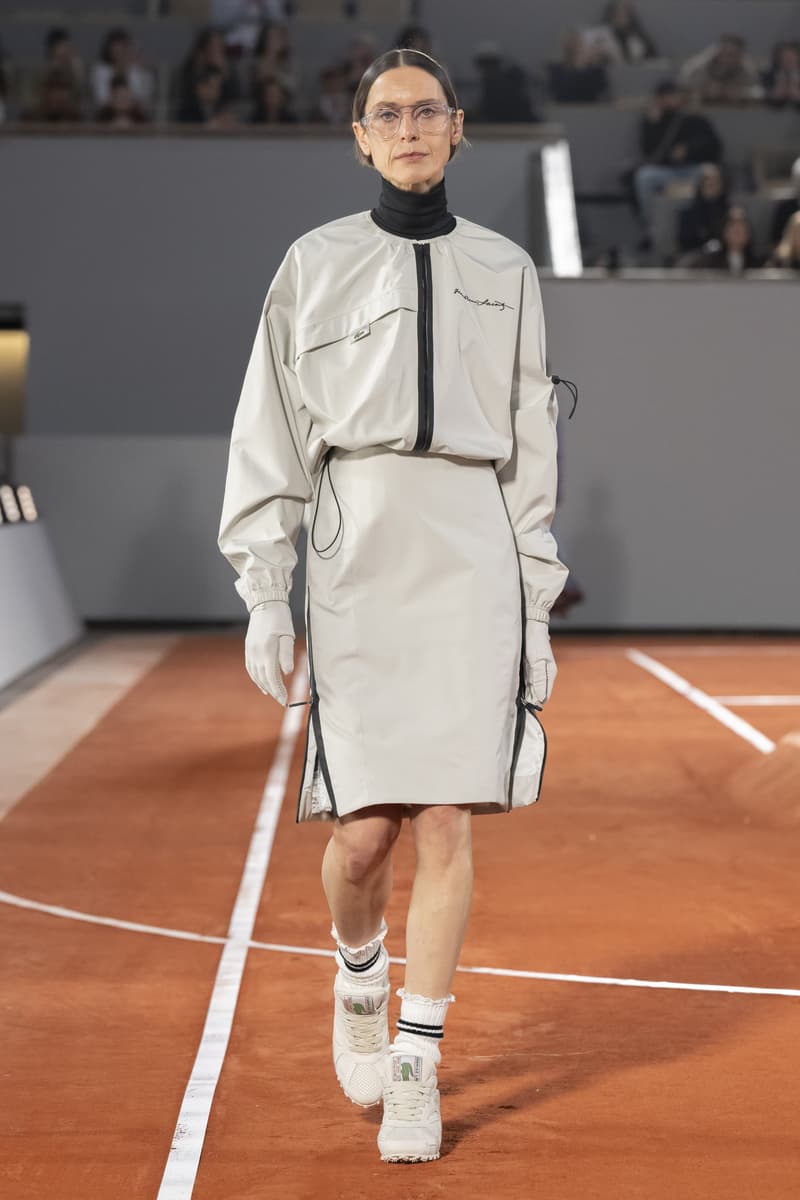 Lacoste Fall Winter 2024 Paris Fashion Week menswear womenswear runway show Pelagia Kolotouros