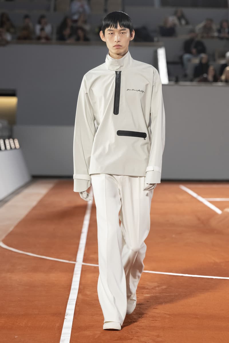 Lacoste Fall Winter 2024 Paris Fashion Week menswear womenswear runway show Pelagia Kolotouros