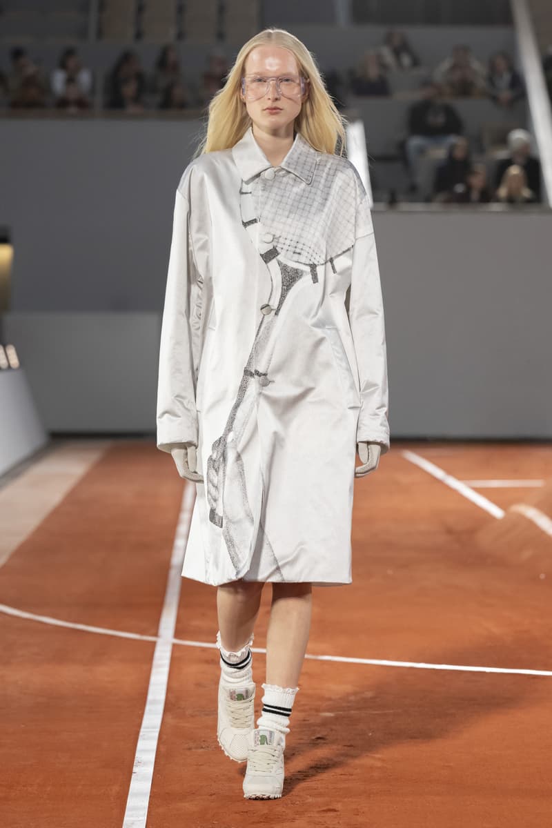 Lacoste Fall Winter 2024 Paris Fashion Week menswear womenswear runway show Pelagia Kolotouros