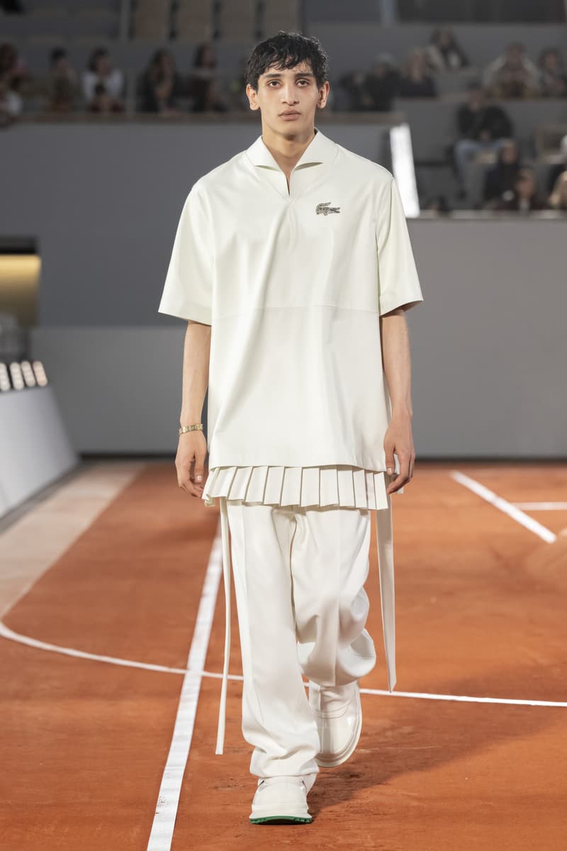 Lacoste Fall Winter 2024 Paris Fashion Week menswear womenswear runway show Pelagia Kolotouros