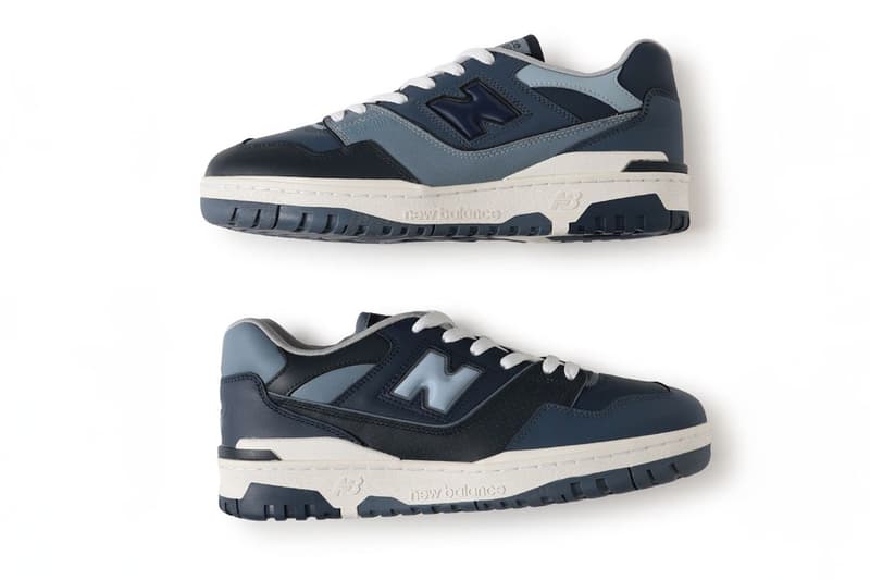 New Balance Teams Up With BEAMS for BB550 “Crazy Navy” Footwear