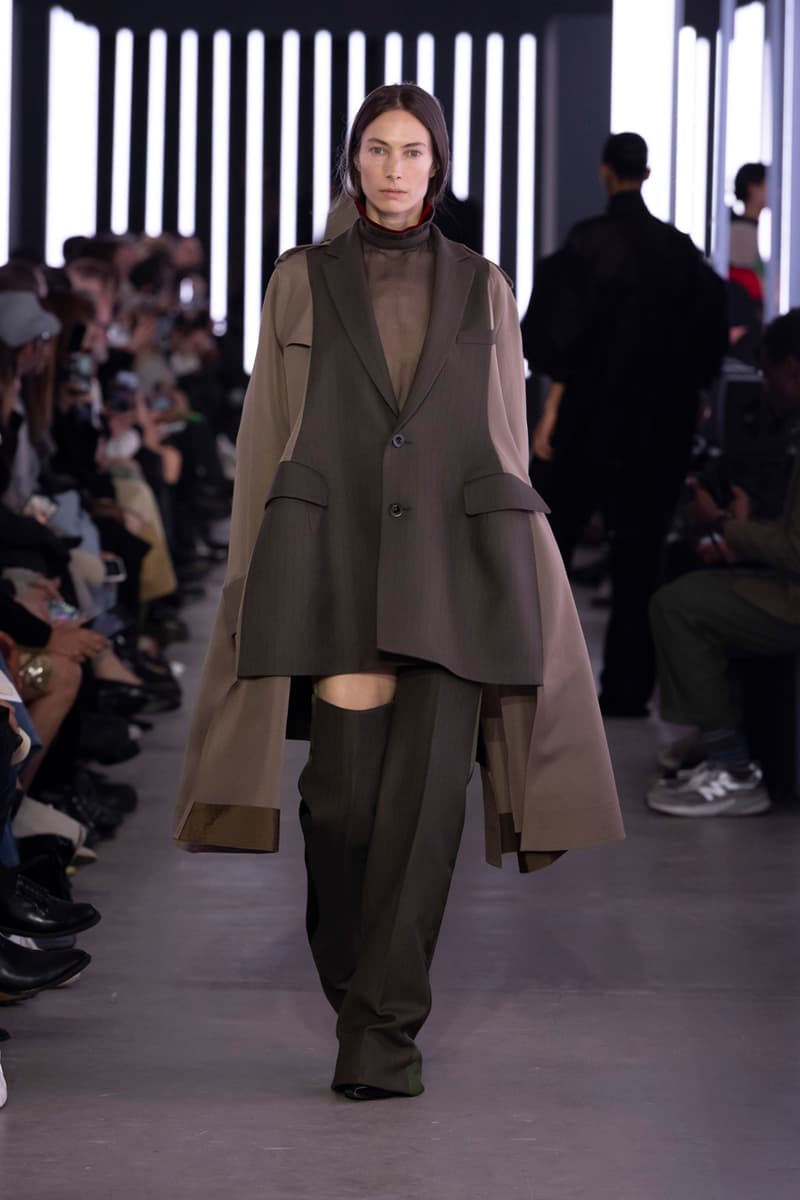 Sacai FW24 Showcases the Emotional Protection of Fashion Paris Fashion Week