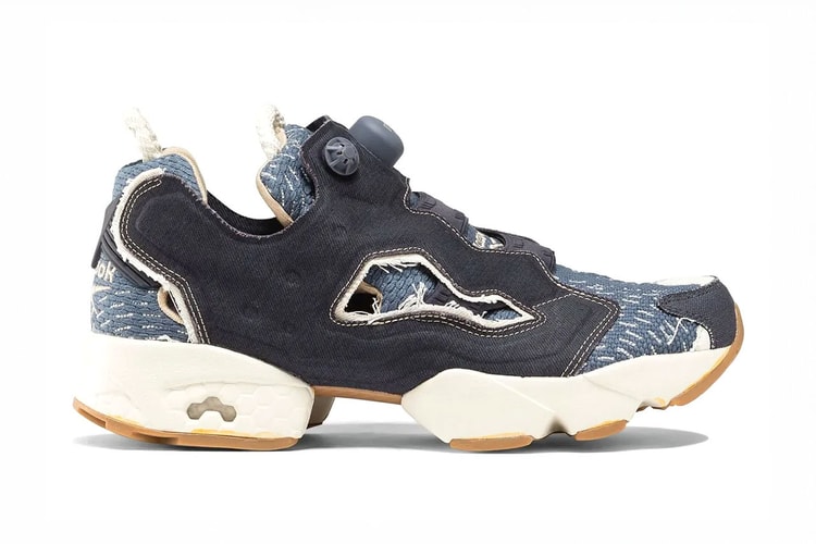 The Reebok Instapump Fury “Sashiko” Has a Thing for Denim