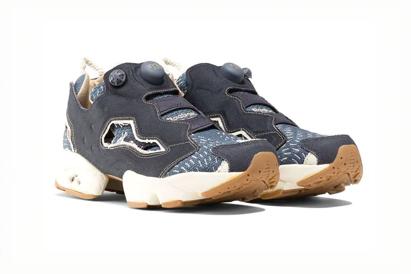 The Reebok Instapump Fury “Sashiko” Has a Thing for Denim Footwear