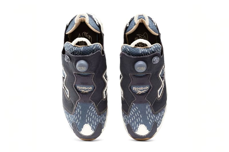 The Reebok Instapump Fury “Sashiko” Has a Thing for Denim Footwear