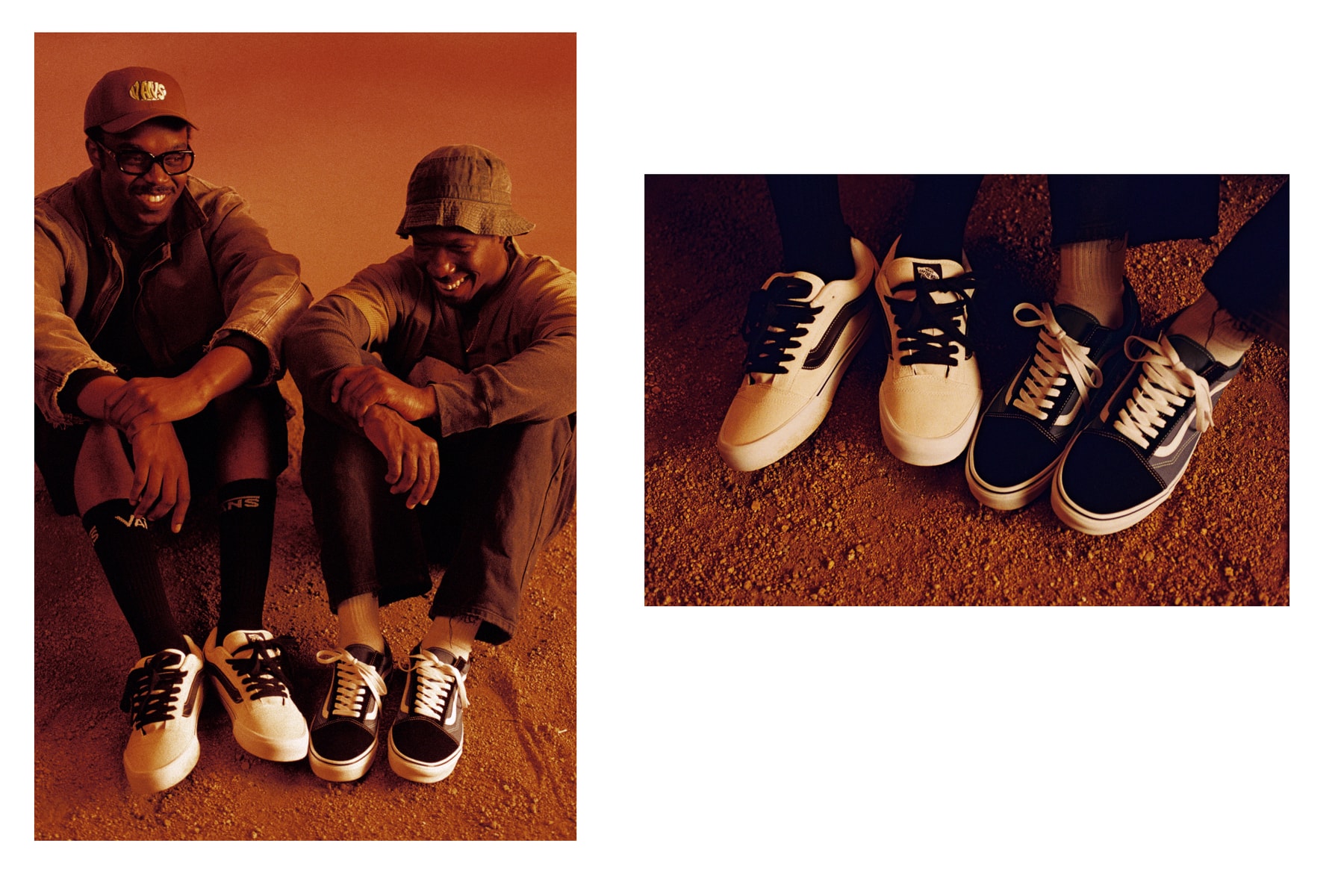 Hip-Hop Duo Paris Texas Vans Knu Skool and Old Skool Sneakers Campaign and Interview 