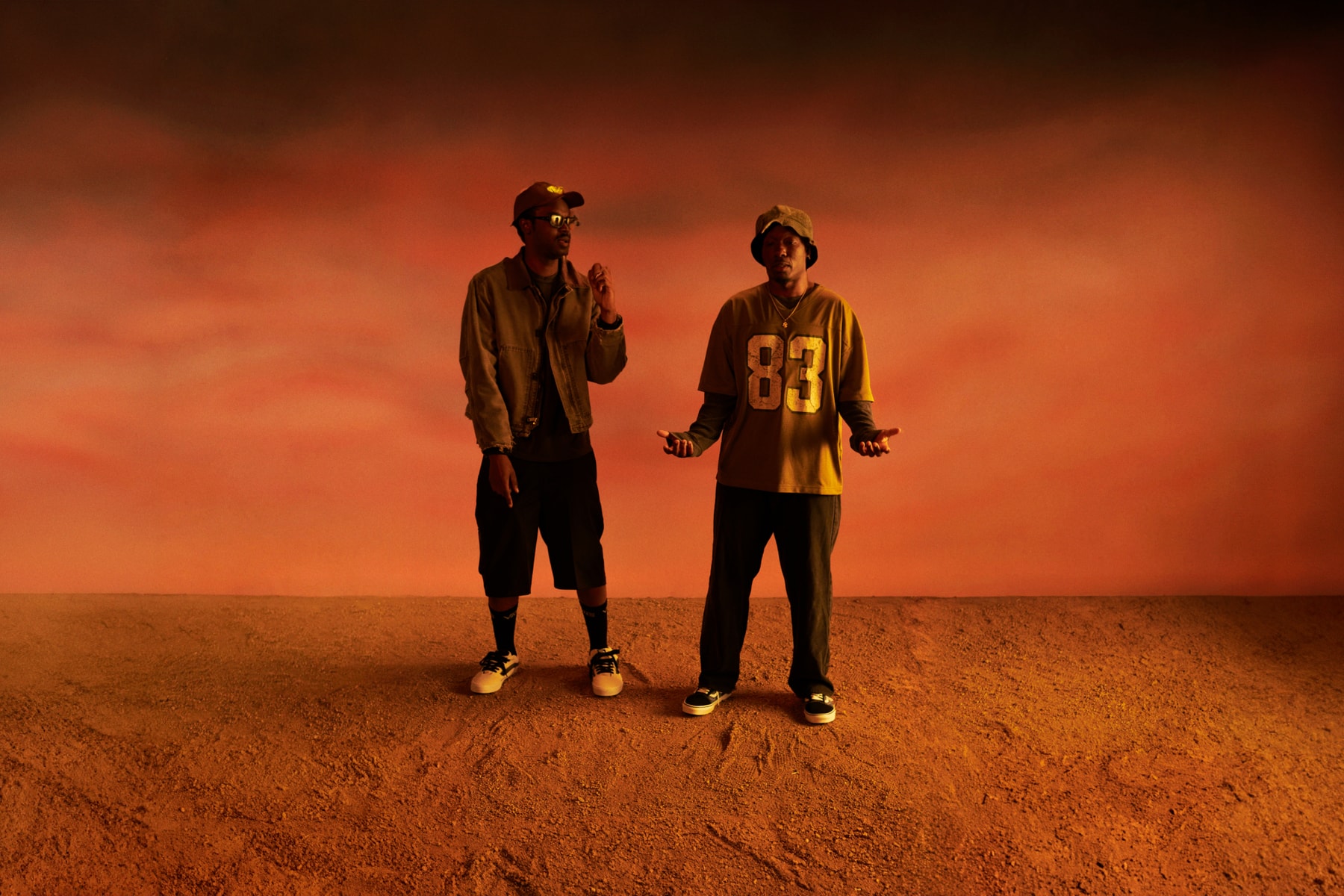Hip-Hop Duo Paris Texas Vans Knu Skool and Old Skool Sneakers Campaign and Interview 