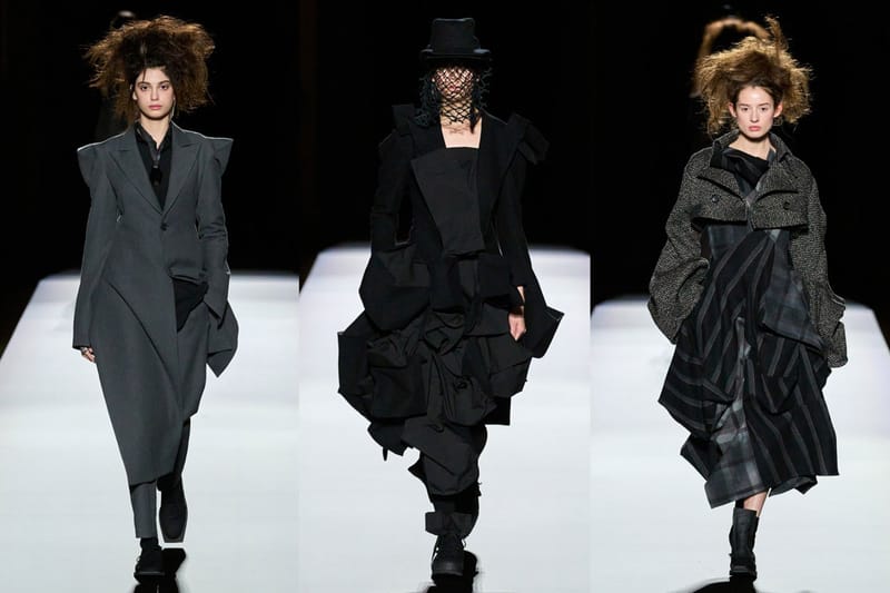 Yohji Yamamoto FW24 Is a Tale of Strength Personified by Volume