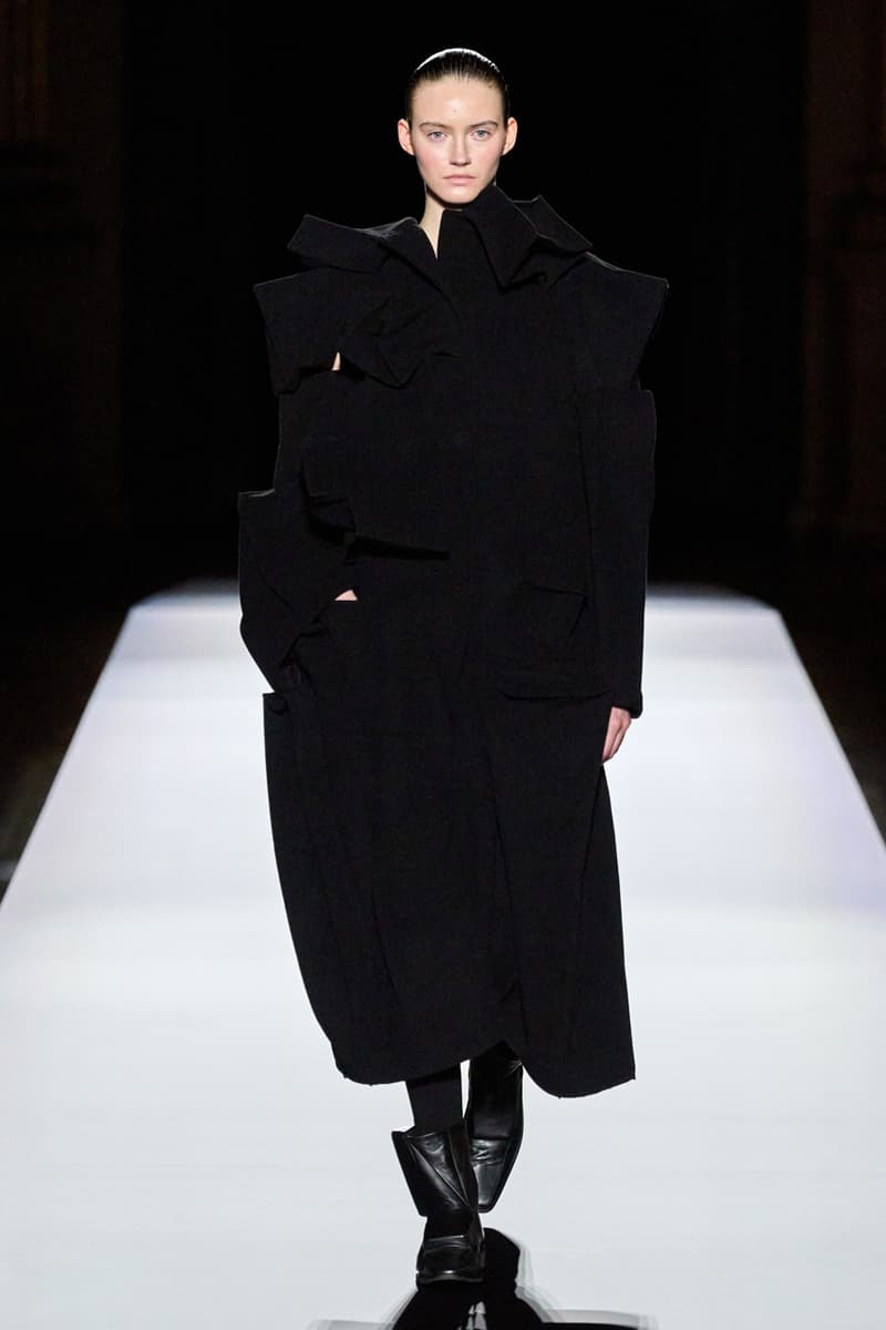 Yohji Yamamoto FW24 Is a Tale of Strength Personified by Volume Fashion