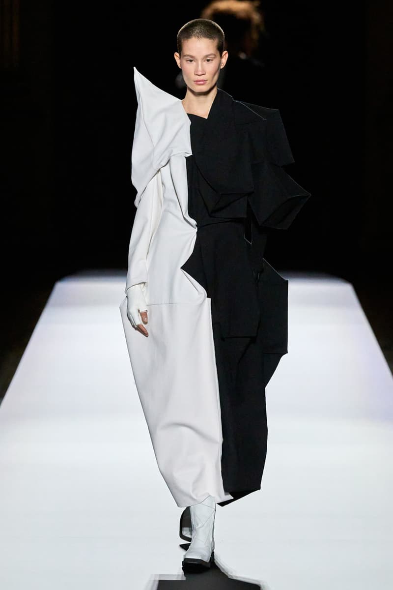 Yohji Yamamoto FW24 Is a Tale of Strength Personified by Volume Fashion