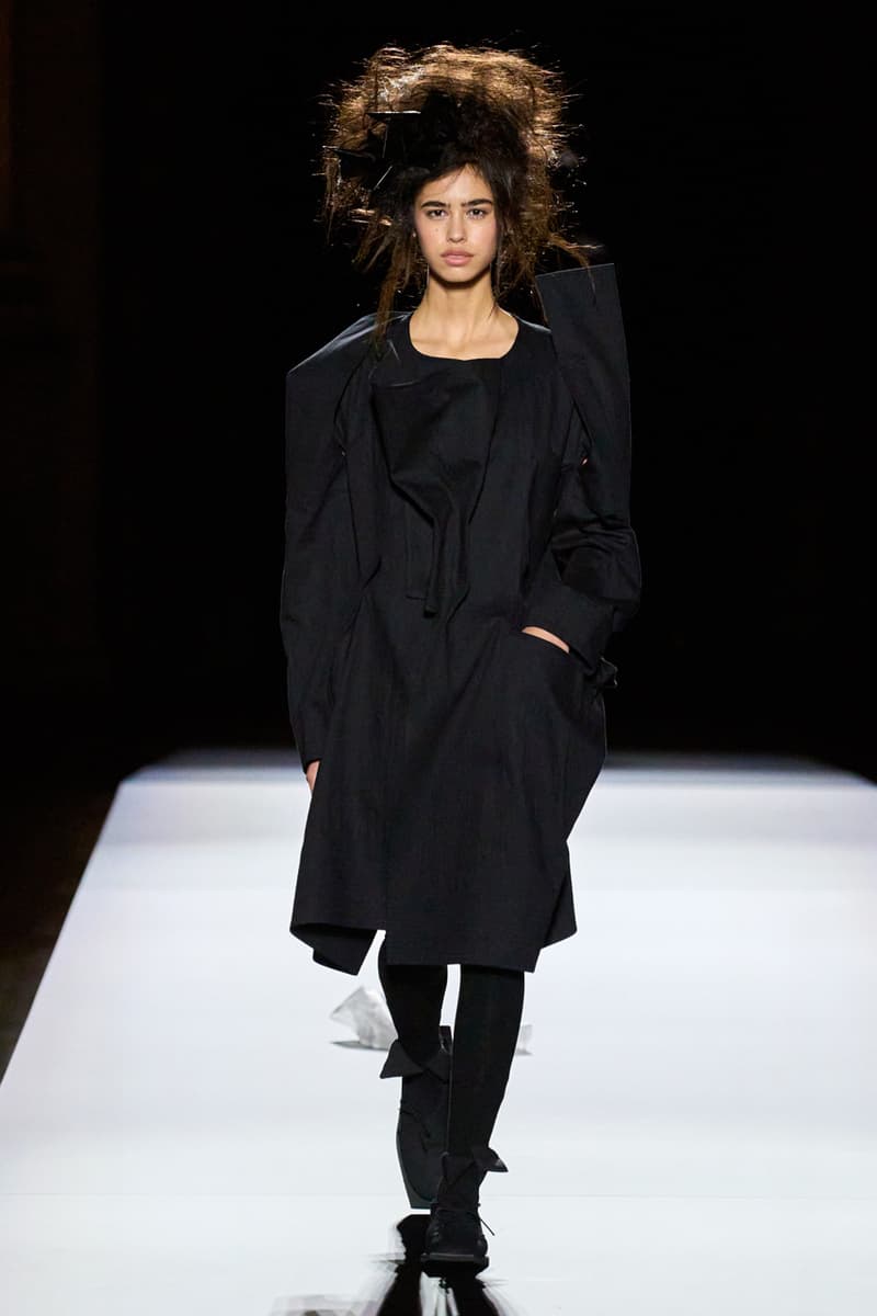 Yohji Yamamoto FW24 Is a Tale of Strength Personified by Volume Fashion