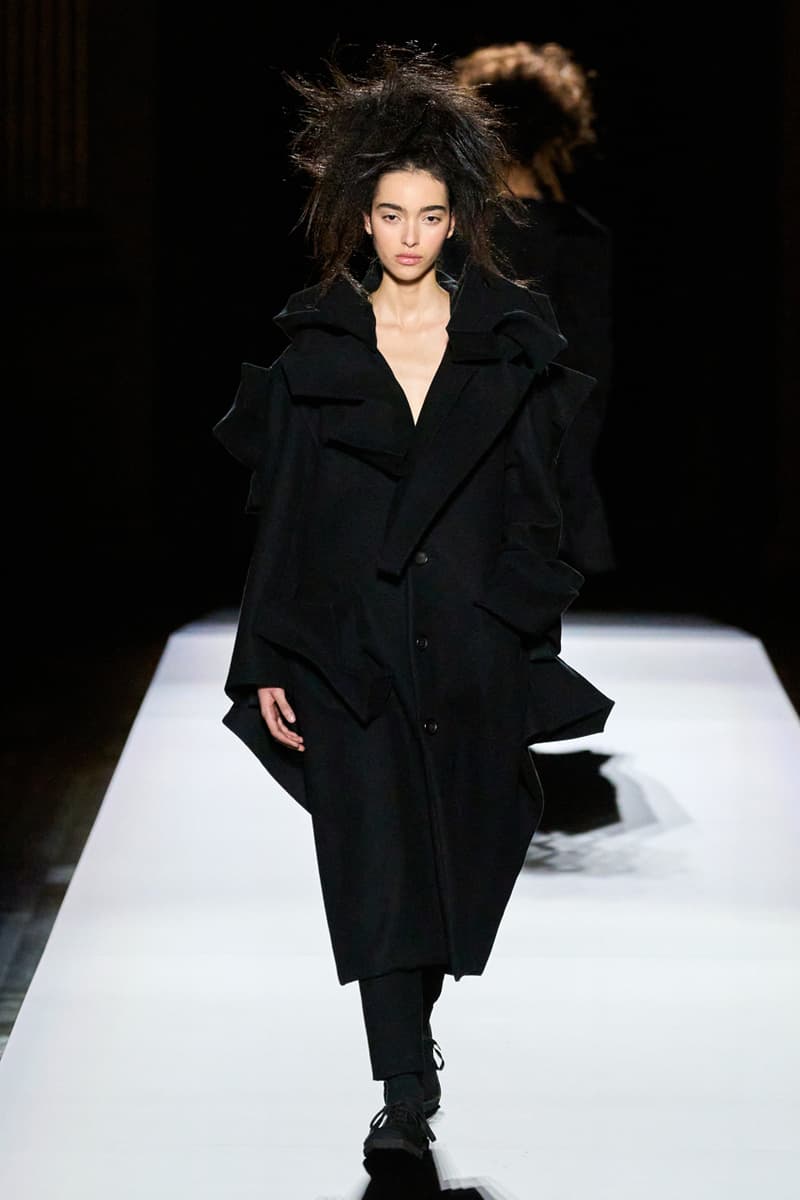 Yohji Yamamoto FW24 Is a Tale of Strength Personified by Volume Fashion