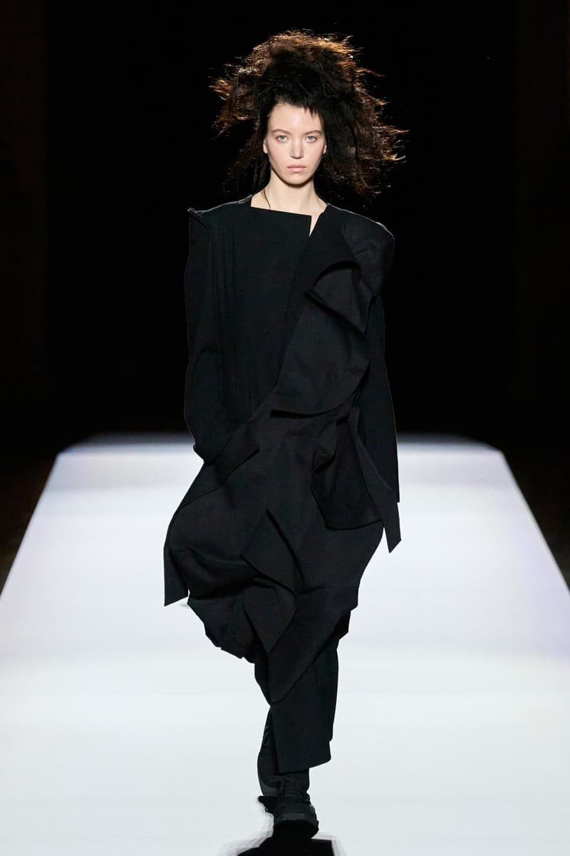 Yohji Yamamoto FW24 Is a Tale of Strength Personified by Volume Fashion