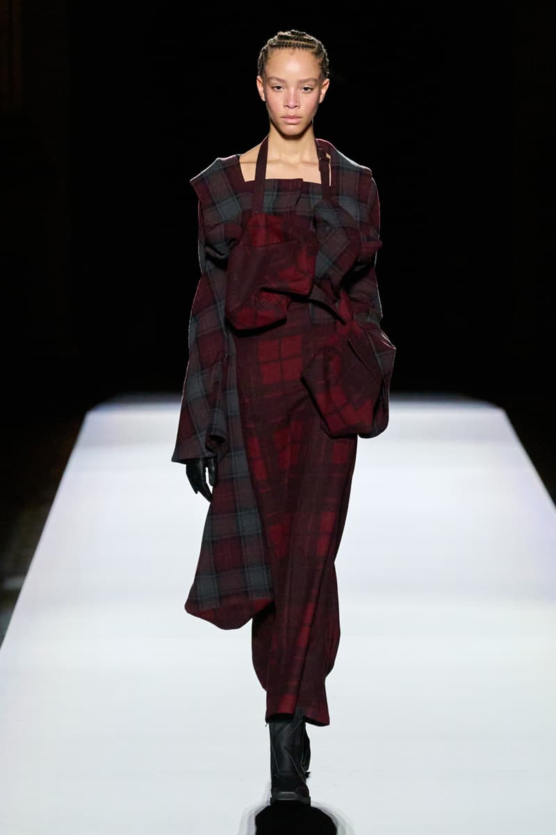 Yohji Yamamoto FW24 Is a Tale of Strength Personified by Volume Fashion